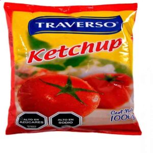 Ketchup traverso tomate aderezo