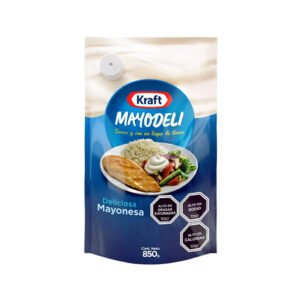 Mayodeli mayonesa deli kraft dosificador 950 gramos 950g